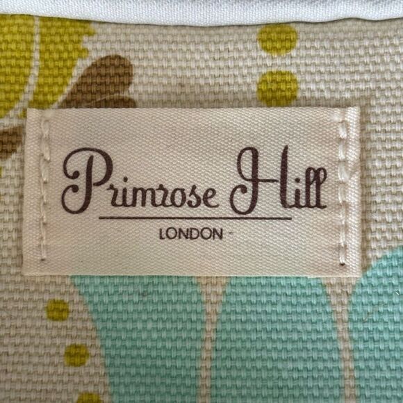 Primrose Hill London Lotus Pattern Zipper Cosmetic Bag - Picture 2 of 6